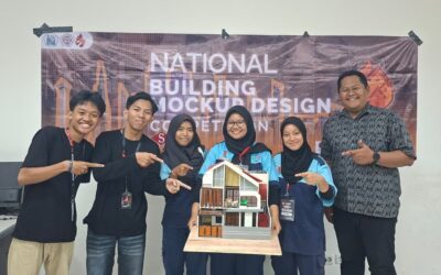 ARQÉLIER TEAM Ikut Babak Final National Building Mockup Design Competition di PNJ Jakarta